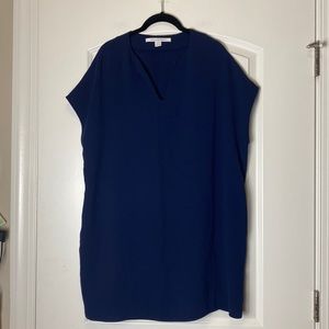 Diana von Furstenberg boxy oversized dress with pockets